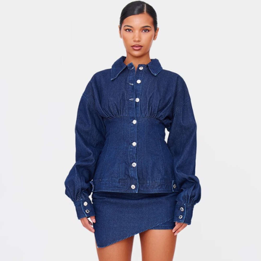 PLT Denim Skirt Set